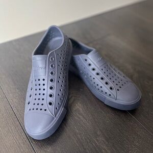 Native Charcoal Slip-On Sneakers